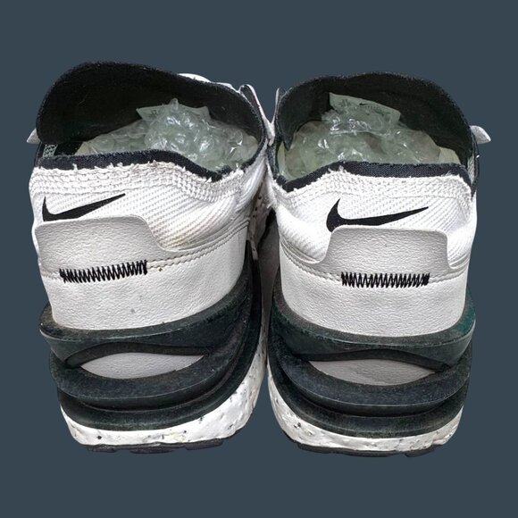 Nike Waffle One Crater NN Mens Size 12 Shoes White Grey Black Sneakers DH775-100 - Picture 14 of 16